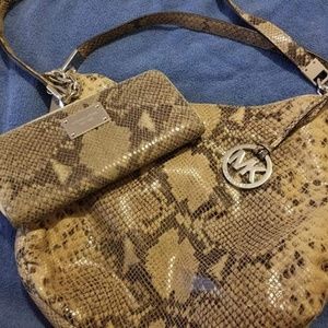 MK purse with matching wallet